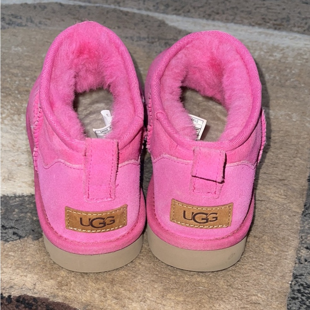 Pink ultra mini Uggs